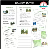 förhandsvisning - Om allemansrätten - försättsblad
