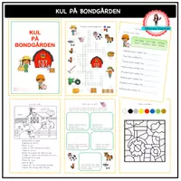 förhandsvisning - Kul på bondgården - försättsblad
