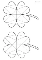 Vorschau - Mal- und Bastelvorlagen - Glücksklee – Kreatives Fenster-Mosaik / Glück / Glücksunterricht - Seite 3