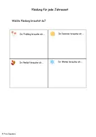 Vorschau - Arbeitsblätter - Arbeitsblätter - Kleidung (DaZ / DaF) - Seite 1