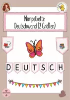 Vorschau - Poster - Wimpelkette Deutschwand / Deutschaushang - Deckblatt
