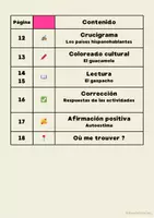 Aperçu - Préparation de séance / Séance complète - Livret de jeux - Descubre el mundo hispano - Page 3