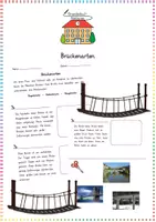 Vorschau - Arbeitsblätter - Brückenarten - Deckblatt
