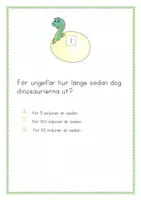 förhandsvisning - Jakten på dinosaurier - sida 1