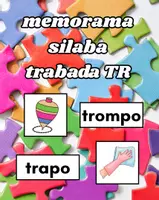 Vista previa - Juegos / Gamificación - memorama Sílaba Trabada TR - Portada