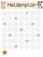 Vorschau - Anderer Materialtyp - Der geheime Klassenheld - Hundeklasse - Heldenplan/Knochenplan - Seite 3