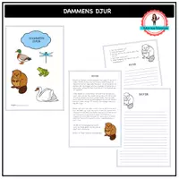 förhandsvisning - Dammens djur - försättsblad