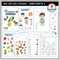 förhandsvisning - Jag lär mig svenska - 2 - försättsblad