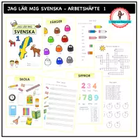 förhandsvisning - Jag lär mig svenska - 1 - försättsblad