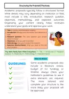 Vorschau - Arbeitsblätter - Academic Proposal Writing: Structure, Research, Feasibility - Seite 3