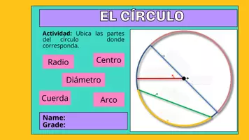 Vista previa - Otros - Ubica las partes del círculo - Portada
