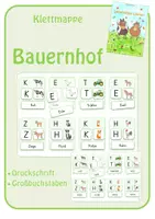 Vorschau - Fördermaterial/Inklusion - Klettmappen: Bild/Anlaut/Wort (1) - Seite 1