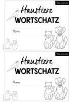 Vorschau - Arbeitsblätter - Mini-Wortschatzheft: Haustiere (Selbstlernheft DaZ) - Seite 3