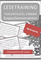 Vorschau - Fördermaterial/Inklusion - Spinnen Spezial Querbeet Fehlerteufel Materialpaket 1 - Seite 1