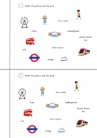 Vorschau - Aufgabenkarten - "London- Sights" Booklet | Englisch Klasse 3 - Seite 1