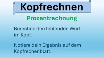 Vorschau - Spiele - Kopfrechnen Prozentrechnung Präsentation - Seite 2