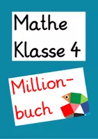 Vorschau - Arbeitsblätter - Millionbuch und Millionfeld als Bastelvorlage - Deckblatt