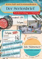 Vorschau - Spiele - WiK - Serienbrief: interaktives Exitgame zur Wiederholung/Sicherung - Deckblatt