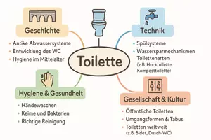Vorschau - Arbeitsblätter - Arbeitsblätter "Toilette" + Lösung & MP3 + Mindmap + Infografik - Seite 2