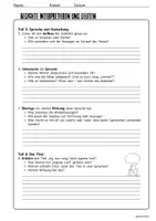 Vorschau - Arbeitsblätter - Gedichte interpretieren und deuten Selbstbestimmung und Identität (inkl. Musterlösung) - Seite 3