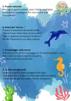 anteprima - Altro tipo di materiale - Attività sotto l'ombrellone 3-8 anni - Pagina 1