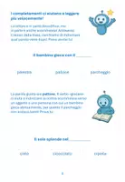 anteprima - Esercizi - Velocizzare la lettura di frasi e brani - Pagina 3