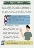 Vorschau - Arbeitsblätter - Writing a Wedding Speech: Structure, Emotion, Tips - Seite 2
