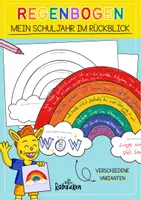 Vorschau - Arbeitsblätter - Mein Schuljahr in Farben 🌈 🖍️ Der bunte Erinnerungs-Regenbogen - Deckblatt