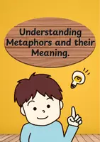 Vorschau - Arbeitsblätter - Metaphors in Language: Types, Uses, Examples - Deckblatt