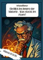 Vorschau - Unterrichtsreihen - Arbeitsblätter: Das Atom - Deckblatt