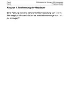 Vorschau - AB Wärmeleistung, Heizwert und Wärmeenergie (quiz) - Seite 1