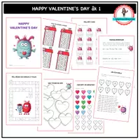 förhandsvisning - Happy Valentine åk 1 - försättsblad