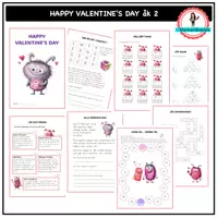förhandsvisning - Happy Valentine åk 2 - försättsblad