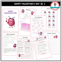 förhandsvisning - Happy Valentine åk 3 - försättsblad