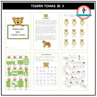 förhandsvisning - Tigern - Tomas åk 3 - försättsblad