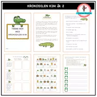 förhandsvisning - Krokodilen - Kin åk 2 - försättsblad