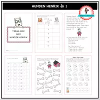 förhandsvisning - Hunden - Henrik åk 1 - försättsblad
