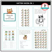 förhandsvisning - Katten - Kajsa åk 1 - försättsblad