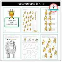förhandsvisning - Giraffen - Gina åk F - försättsblad