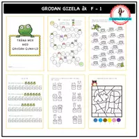 förhandsvisning - Grodan - Gizela åk F - försättsblad