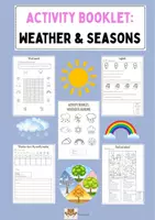 Vorschau - Stationenlernen - Weather, Seasons: Activity Booklet (Englisch Klasse 3-4) - Deckblatt