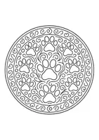 Vorschau - Mal- und Bastelvorlagen - Mandalas Tiere - Seite 3