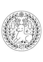 Vorschau - Mal- und Bastelvorlagen - Mandalas Waldtiere - Seite 3