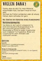Vorschau - Bildkarten - Klassendienste Giraffenklasse in fünf farblichen Versionen - Seite 1