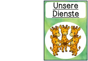 Vorschau - Bildkarten - Klassendienste Giraffenklasse in fünf farblichen Versionen - Seite 3