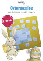 Vorschau - Stationenlernen - Puzzles zu Ostern #homeschooling - Deckblatt
