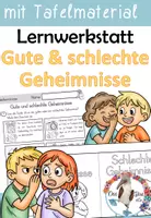 Vorschau - Unterrichtsreihen - Gute und schlechte Geheimnisse - Nein / Stopp sagen - Soziales Lernen - Deckblatt