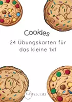 Vorschau - Stationenlernen - Cookies! 24 Karten für das kleine 1x1 Einmaleins - Deckblatt