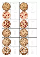 Vorschau - Stationenlernen - Cookies! 24 Karten für das kleine 1x1 Einmaleins - Seite 1