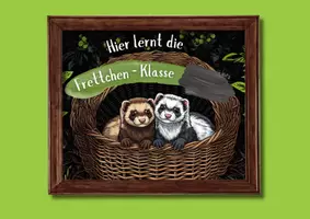 Vorschau - Poster - Frettchenklasse | Willkommensschild & Tagebuch-Cover - Seite 2